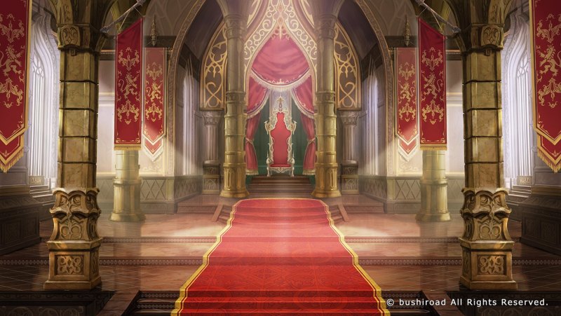 Дворец Тронный зал трон фэнтези