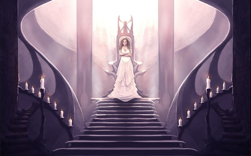 Арт Тронный зал Королева