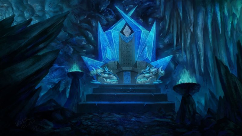 Ледяной дворец варкрафт