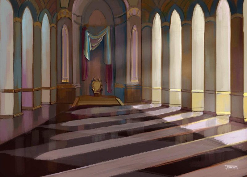 Тронный зал императора Византии