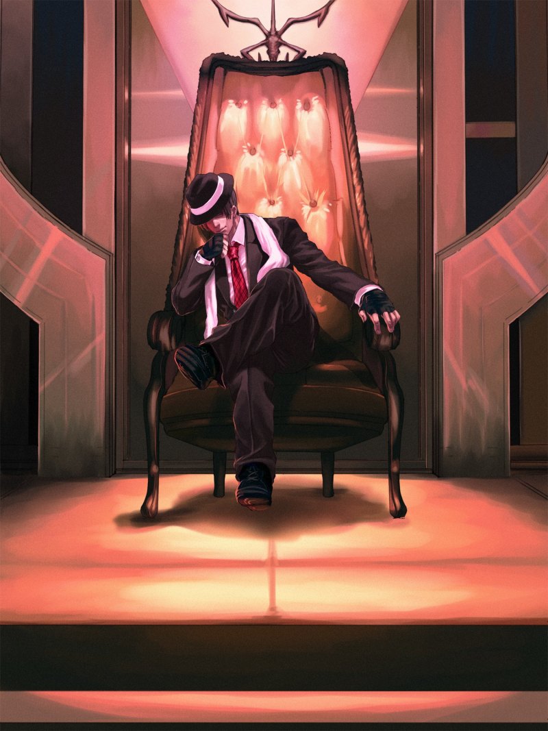 Леон Кеннеди на троне