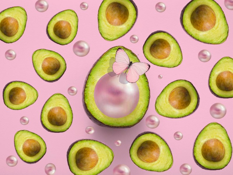 Фотообои авокадо