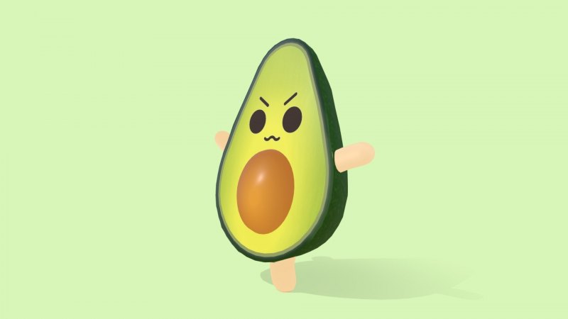 Обои на рабочий стол авокадо