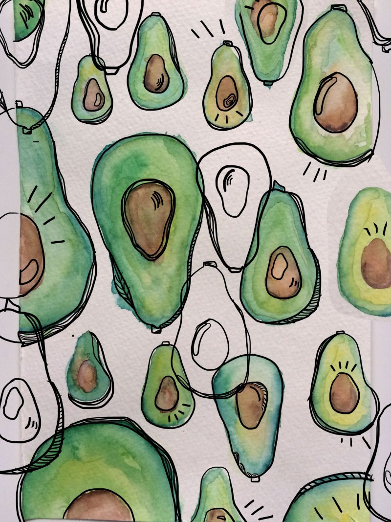 Паттерн авокадо авокадо