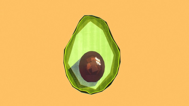 Авокадо Минимализм