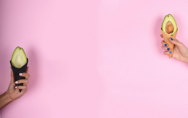 Авокадо фон