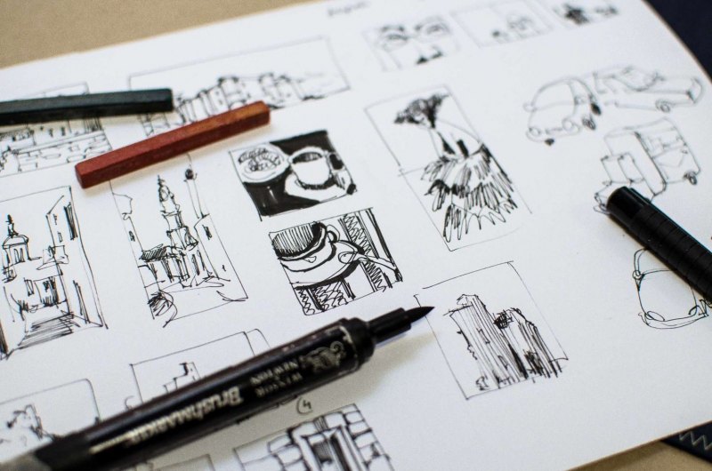 Техника скетчинга