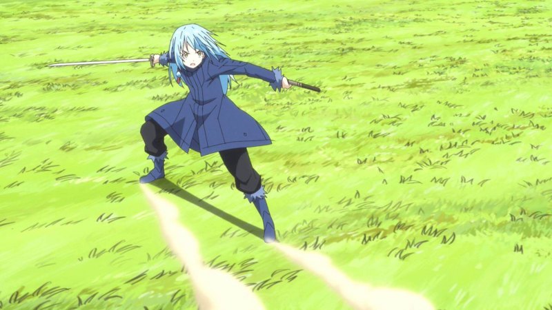 Римуру Темпест в виде слизи