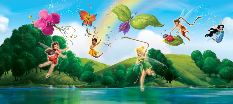 Пейзажи из мультфильма феи
