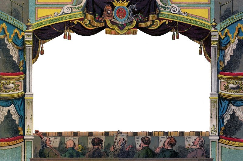 Рамка театр для детей