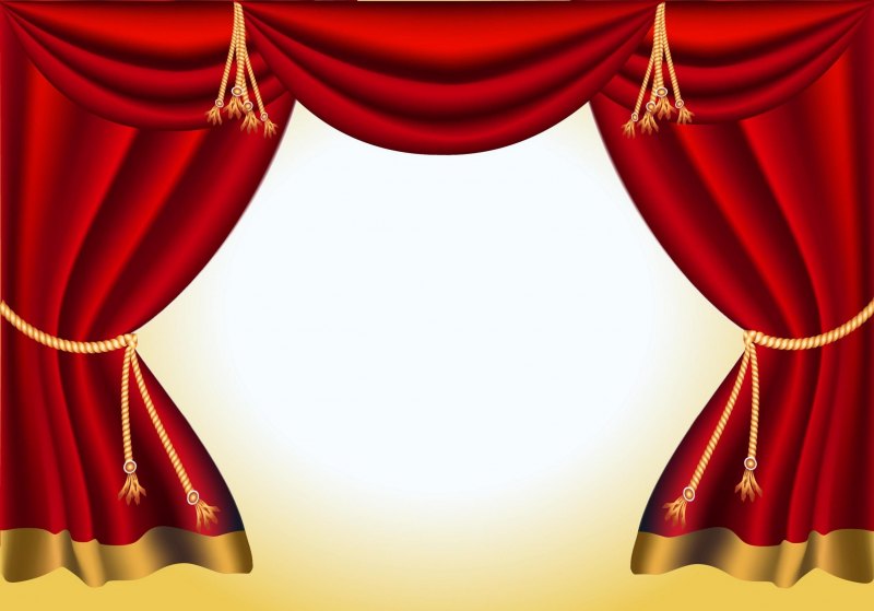 Занавес детского театра