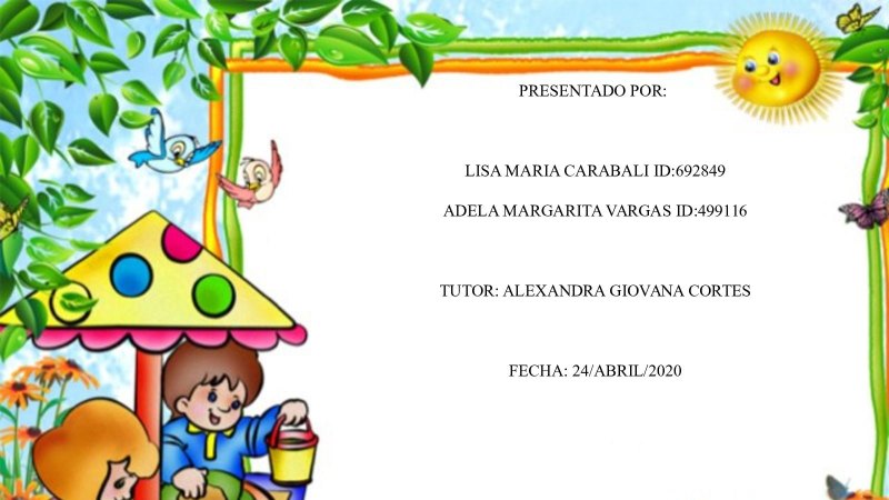 Рамка дети в детском саду