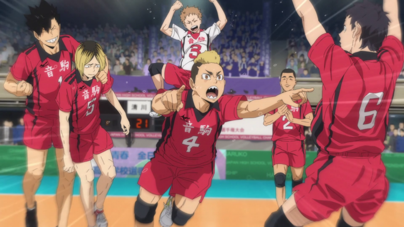 Аниме Haikyuu Кенма