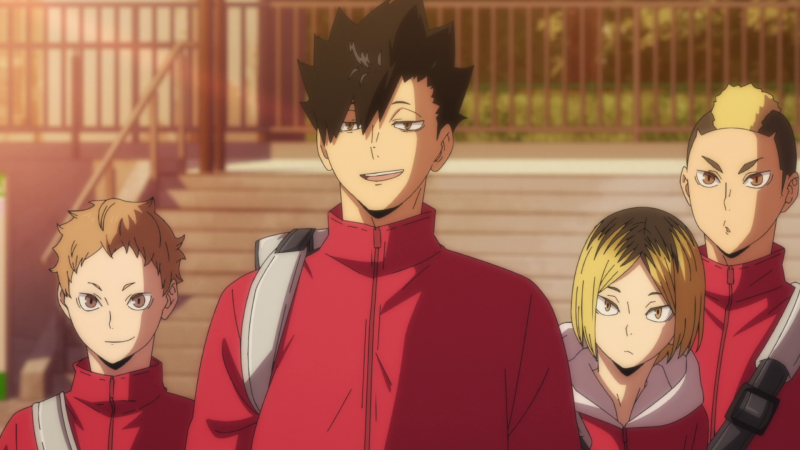 Рост персонажей волейбол Кенма