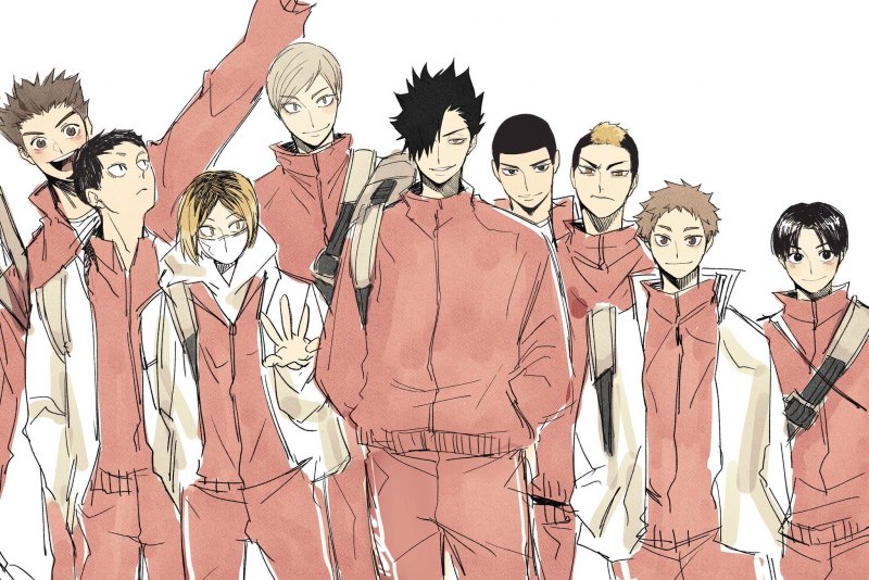 Аниме волейбол Некома