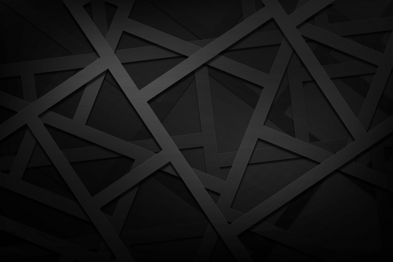Геометрическая абстракция черная