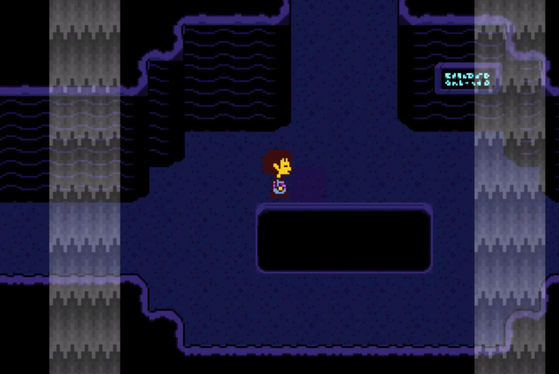 Андертейл локация водопады