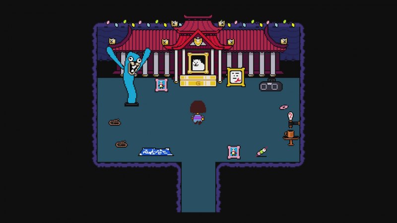 Собачий храм Undertale