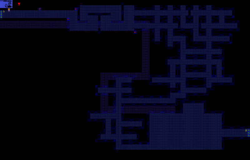 Undertale Waterfall Map