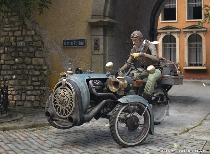 Трайк дизельпанк