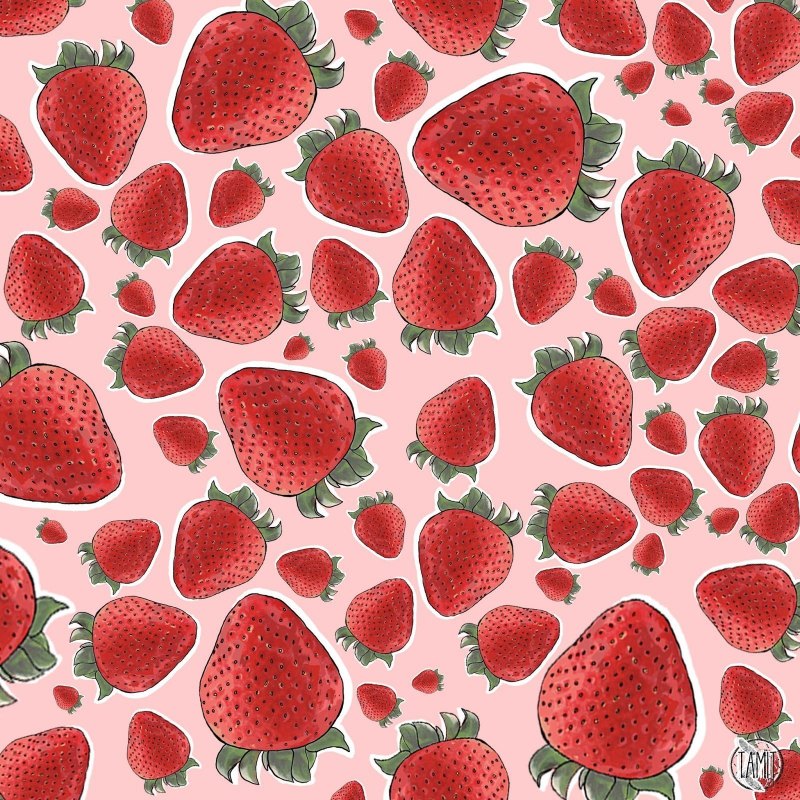 Клубника текстура
