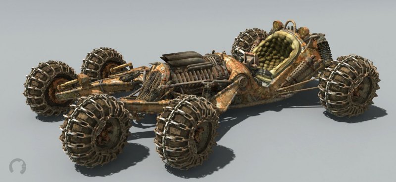 Багги дизельпанк