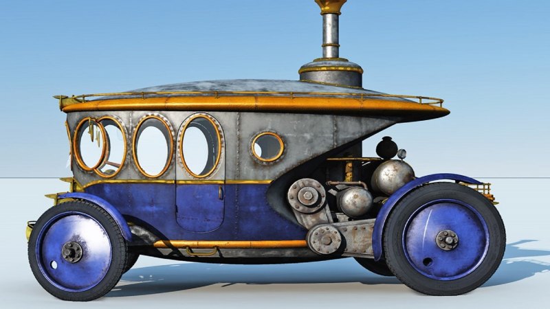 Автомобили стимпанк стимпанк