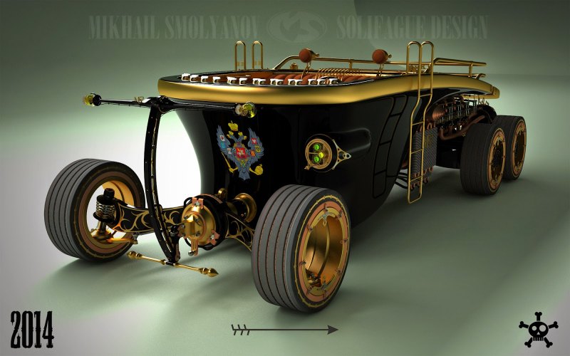 Стимпанк, паропанк, дизельпанк хотрод