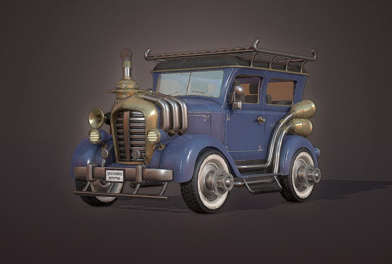 Стимпанк автомобили