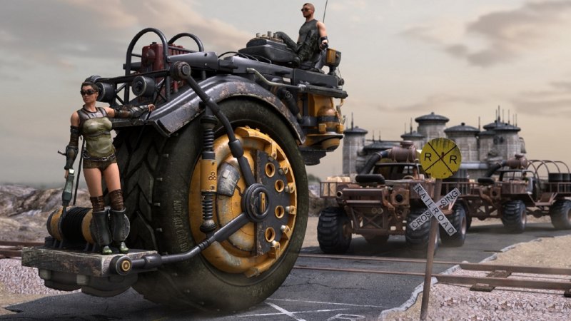 Дизельпанк Mad Max