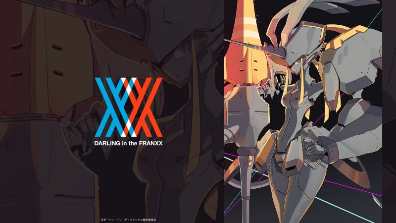 Аниме Darling in the FRANXX poster