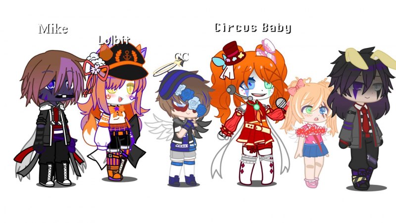 Гача лайф арты карандашом по клеточкам