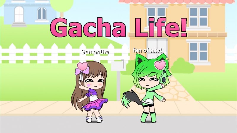 Моника гача лайф