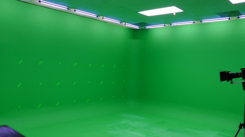 Хромакей зеленый экран студия