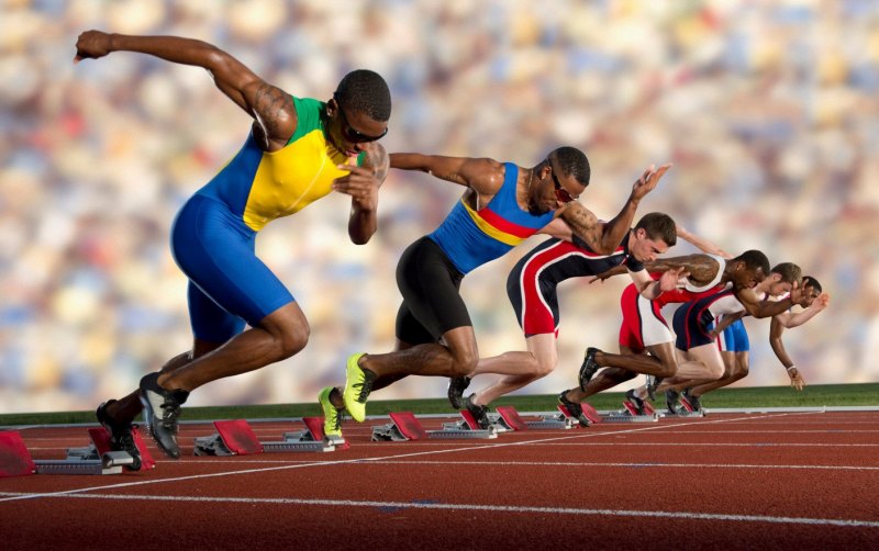 Спринтерский бег в легкой атлетике