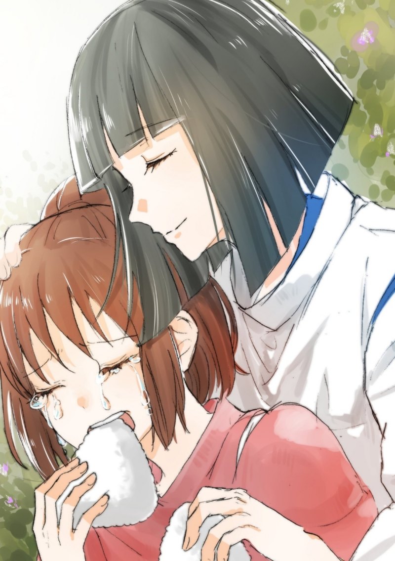 Тихиро и Хаку любовь