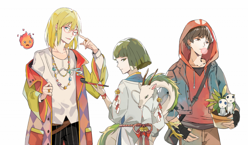 Хаул и Софи Хаку и Тихиро