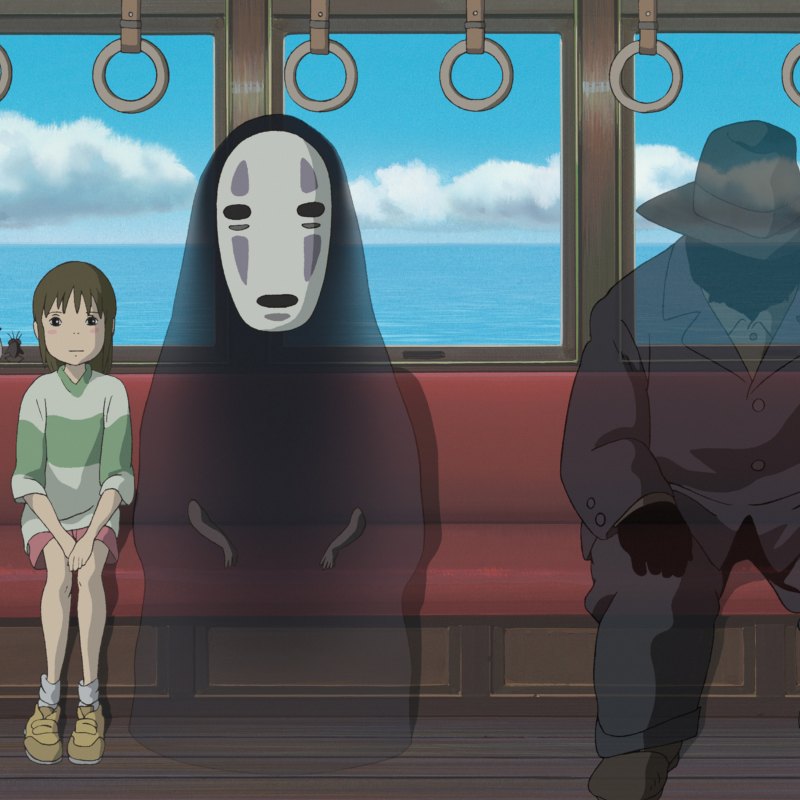 Унесённые призраками Хаку и Тихиро