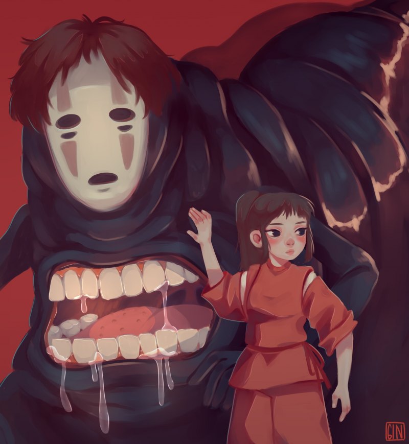 Тихиро и Хаку 18