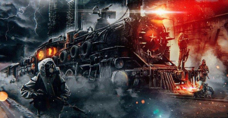 Метро 2033 Exodus поезд