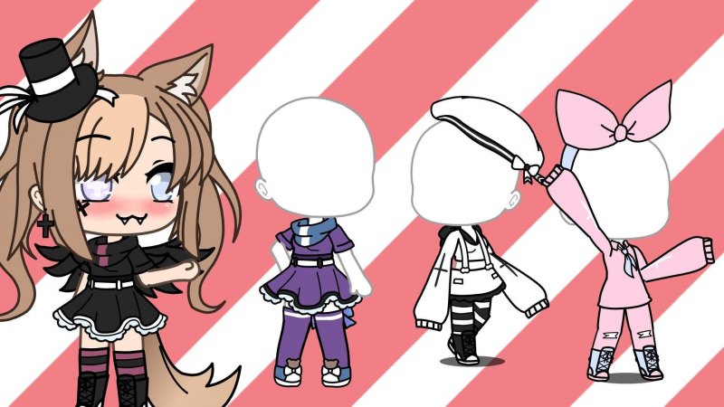 Гача лайф ОС олень