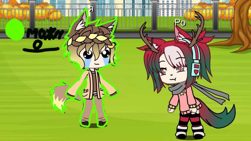 Фон для гача лайф