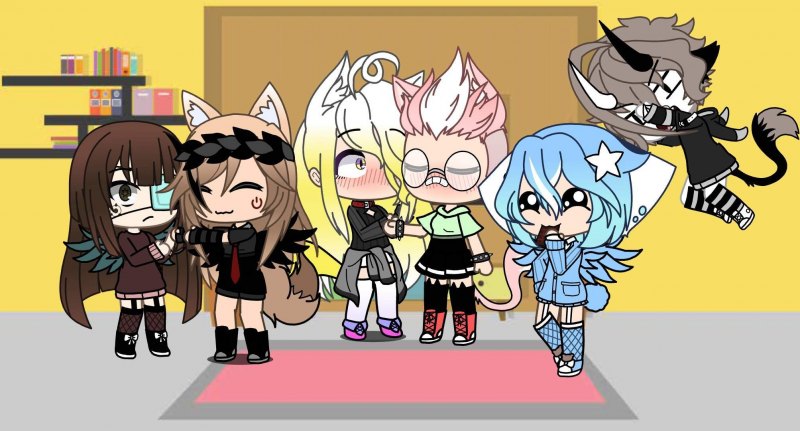 Фон горы для гача лайф