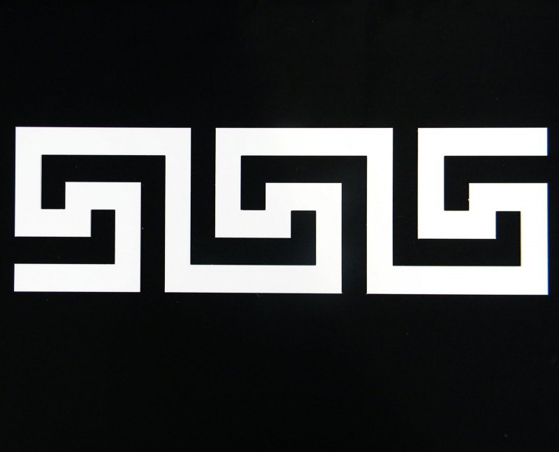 Древнегреческий орнамент Меандр