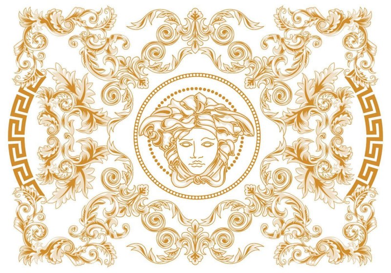 Версаче орнамент паттерн