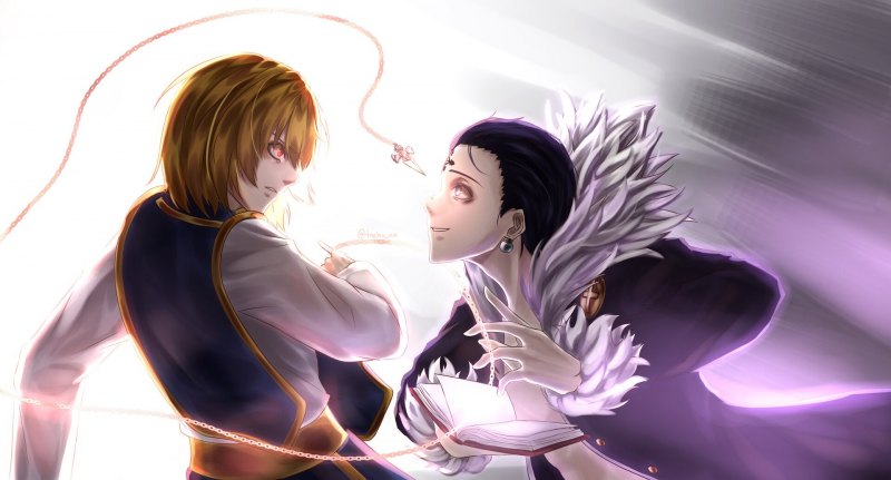 Куроро Хисока и Курапика