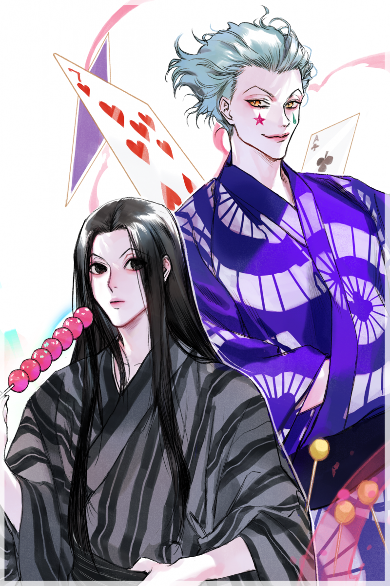 Хантер арт Иллуми и Хисока