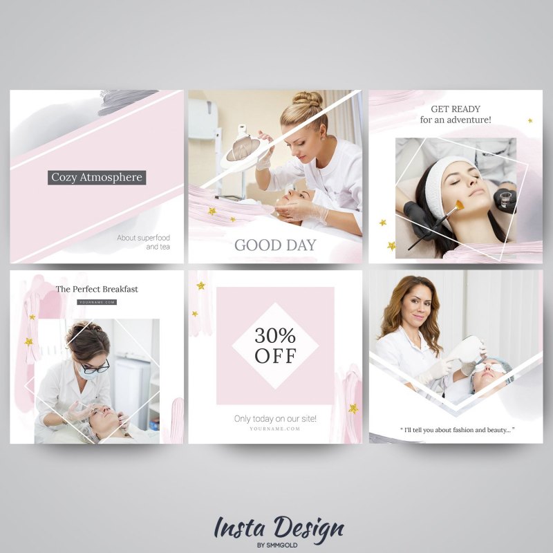 Детский набор шаблонов для инстаграма