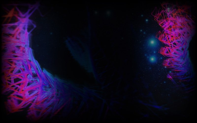 Необычный фон профиля