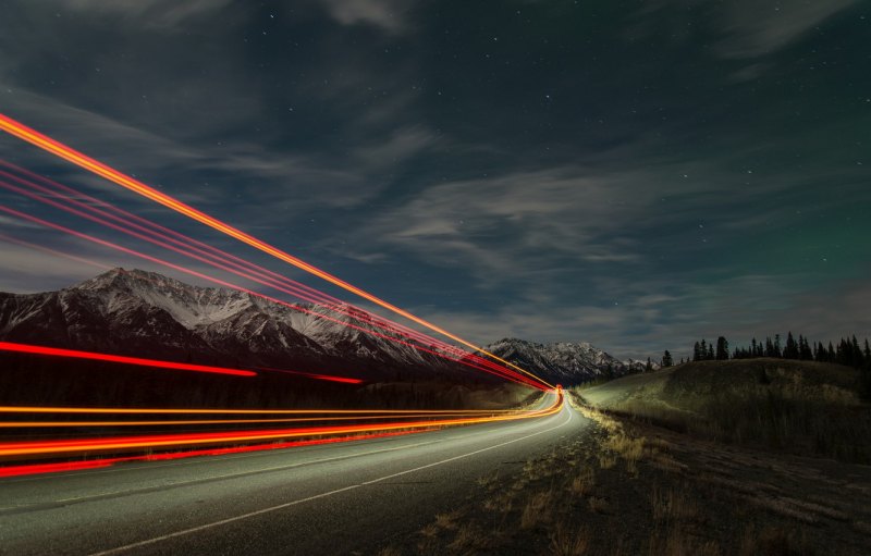 Пейзаж с выдержкой